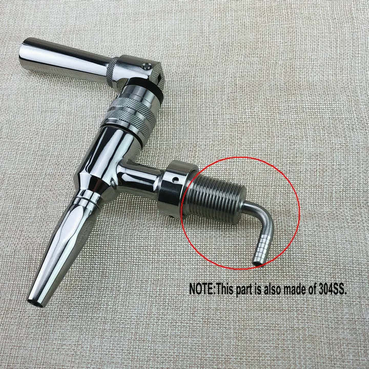 

Stainless Steel coffee tap homebrew Beer Faucet,Draft Beer Dispensing Nitrogen Tap