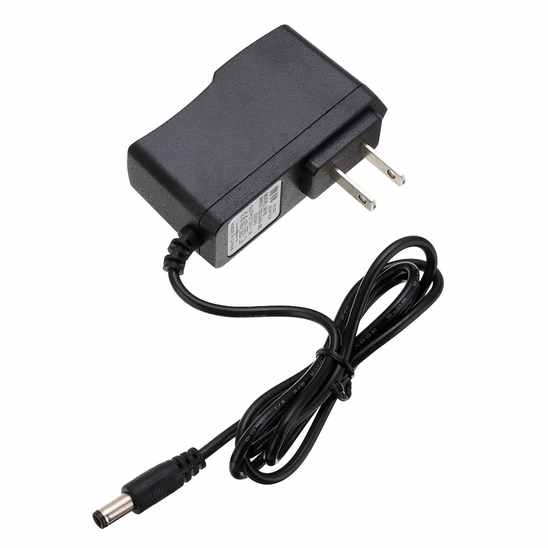 US Power Supply Adapter 3 Volt 1A 1000mA AC Adapter to DC Power Supply Switching Charger Cord 5.5/2.1mm Plug Black