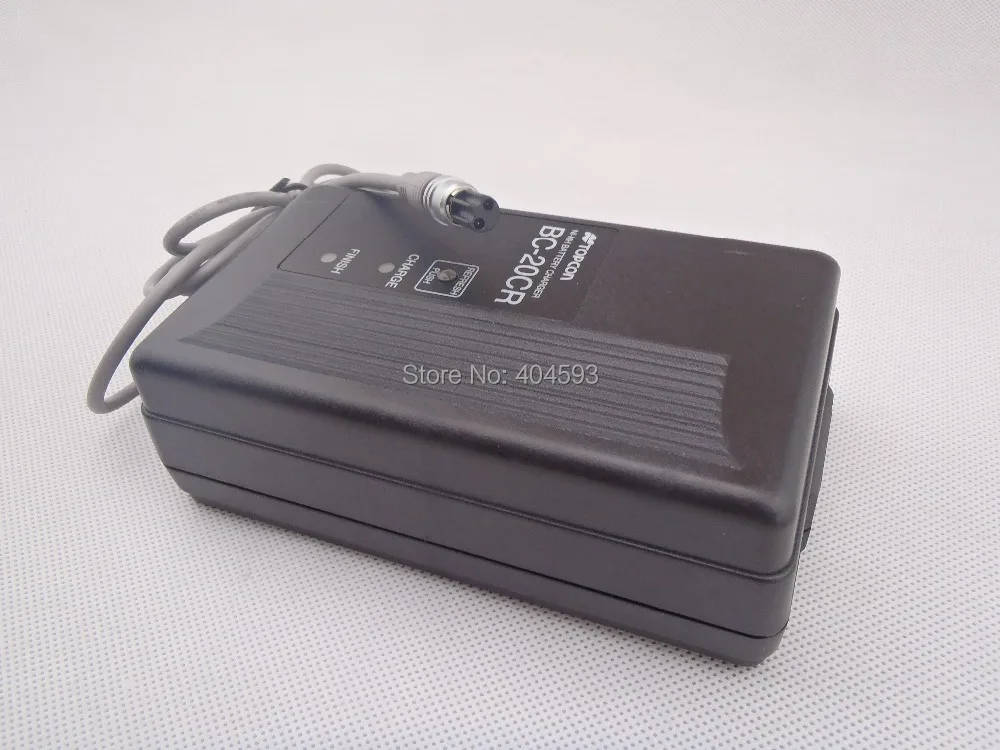 BC 20CR зарядное устройство для аккумулятора TOPCON BT 24Q и 30Q 2 PIN. Общая станция|total