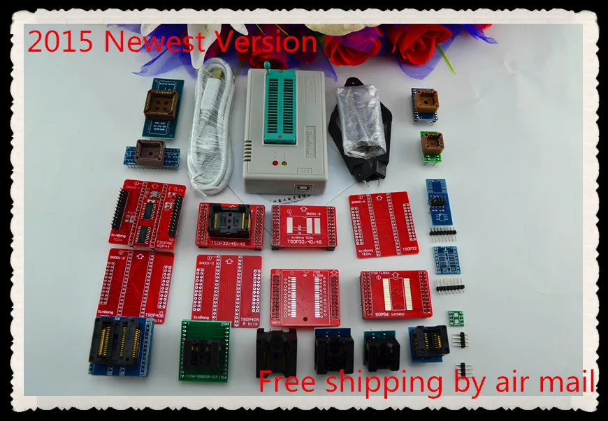 Free Shipping 100% original XGECU V10.41 TL866CS TL866A TL866II Plus Minipro PIC USB BIOS Universal Programmer+22items | Компьютеры и