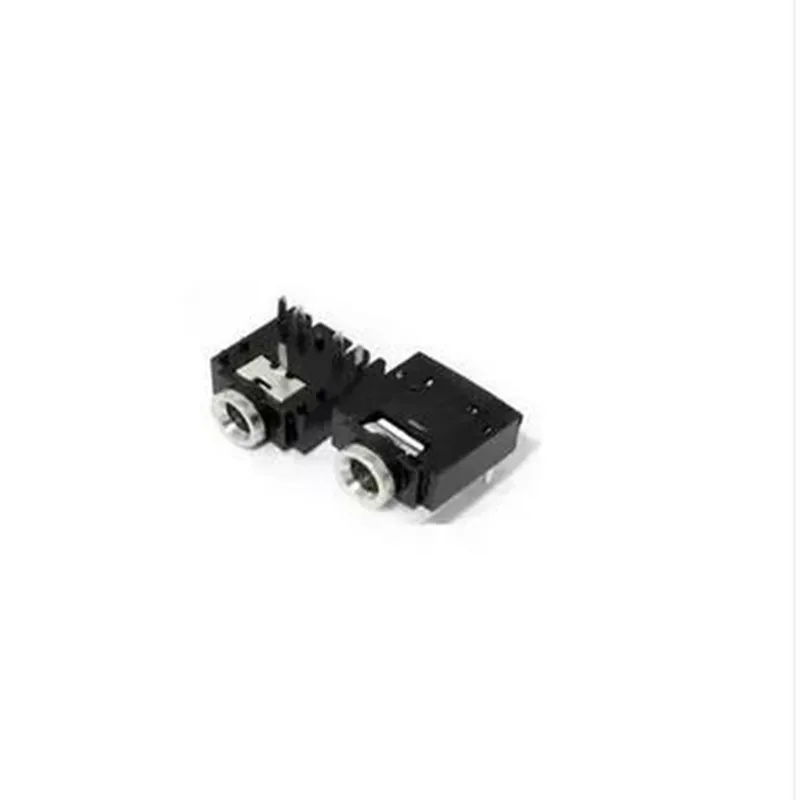 10 шт. 5 Pin PCB Mount Female 3 мм стерео разъем Jack соединитель PJ-307 3F07 металлическая головка |