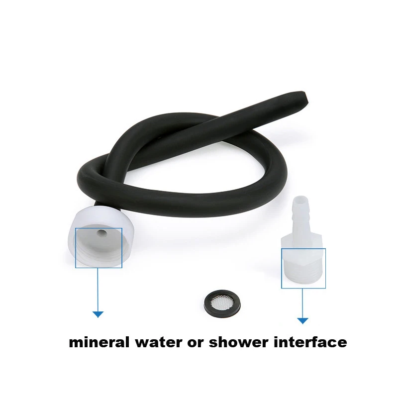 Силиконовый шланг для биде клизма Трубка стиральная Анальная Чистка Душ биде душ ванная комната Душ шланг для биде Анальная чистая клизма Анальный Душ - Цвет: black 50
