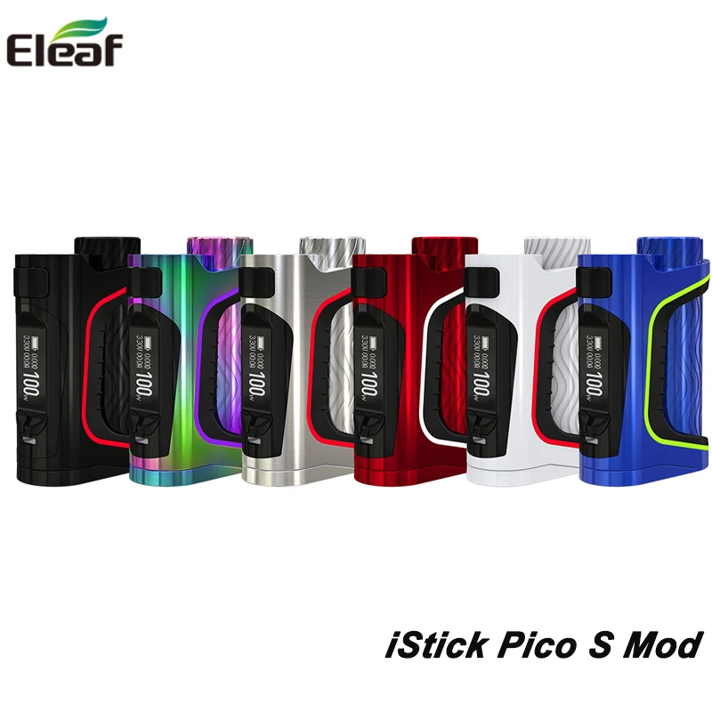 Оригинальный боксмод Eleaf iStick Pico S вейп 100 Вт с аккумулятором AVB 21700 поддержкой