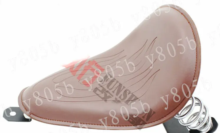 Кожаное сиденье с подвеской и монтажным кронштейном для Yamaha VStar 400 650 1100 1300 Virago Xv 250
