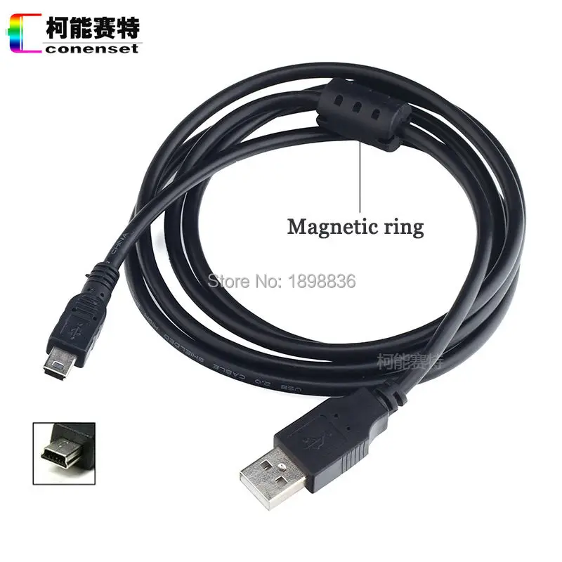 Мини usb кабель USB для Canon EOS 100D 1000D 1100D 1200D 1300D 200D 300D 350D 400D 450D 500D 550D 600D|Кабели передачи