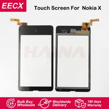 Asli Panel Sentuh untuk Nokia X Layar Sentuh Dual Sim RM-980 Layar Sentuh A110 Touch Digitizer Layar untuk Nokia Normandy(China)