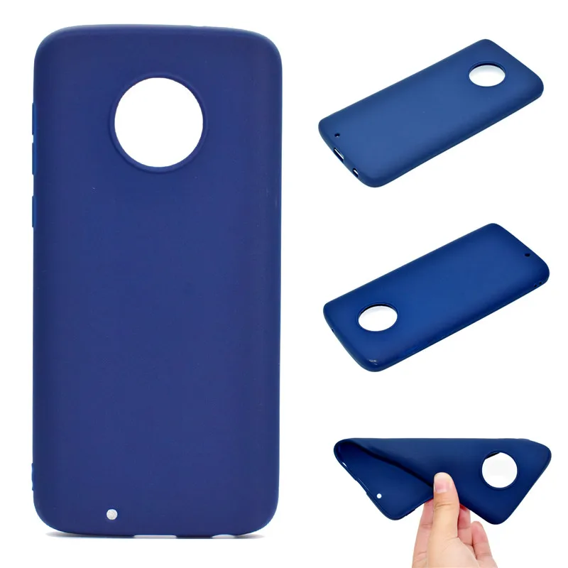 

Candy Color Case For Motorola Moto G6 Plus Cover Soft TPU Ultrathin Mobie Phone Cases Capinha For Moto G6 Plus