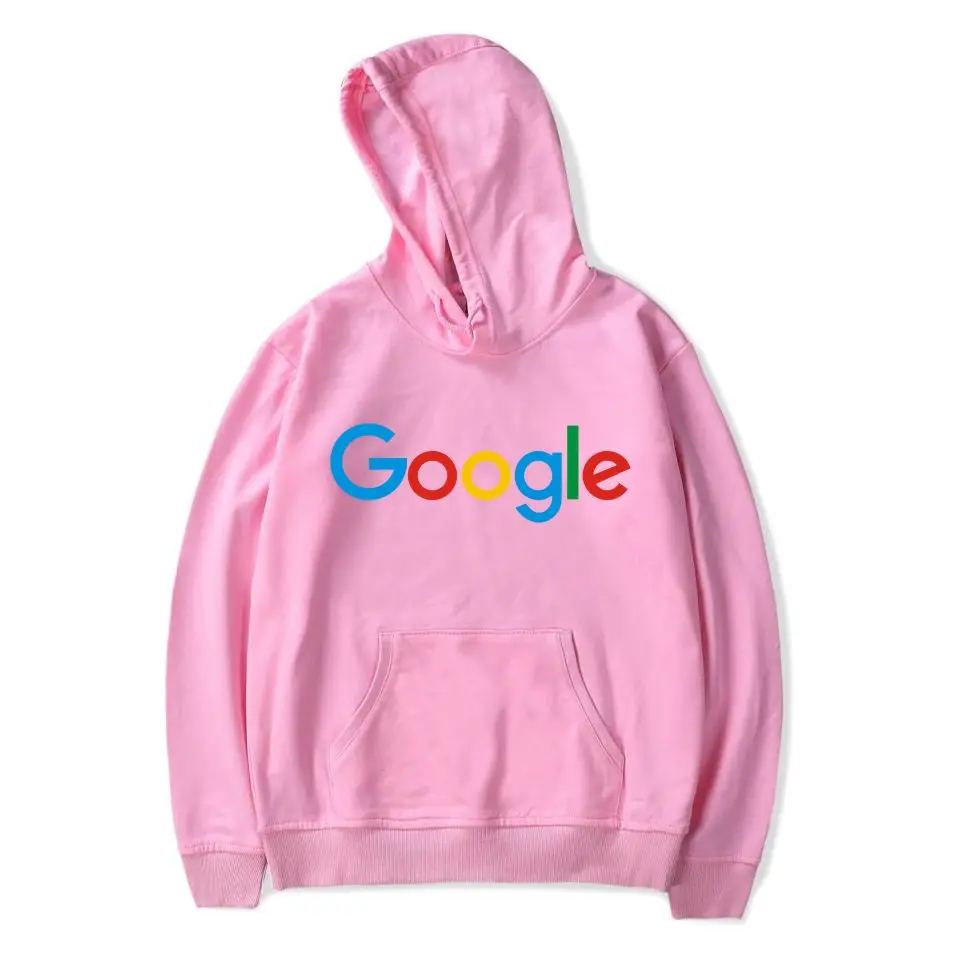 Толстовка с логотипом google microsoft, модная Толстовка с длинным рукавом, крутая свободная толстовка, Повседневный пуловер, мягкая толстовка