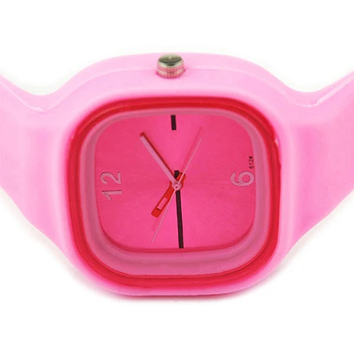 Горячие 11 цветов красочные Мужские Женские часы унисекс-желе силиконовые модные спортивные кварцевые простые наручные часы 1HHW 6T3S smt 89