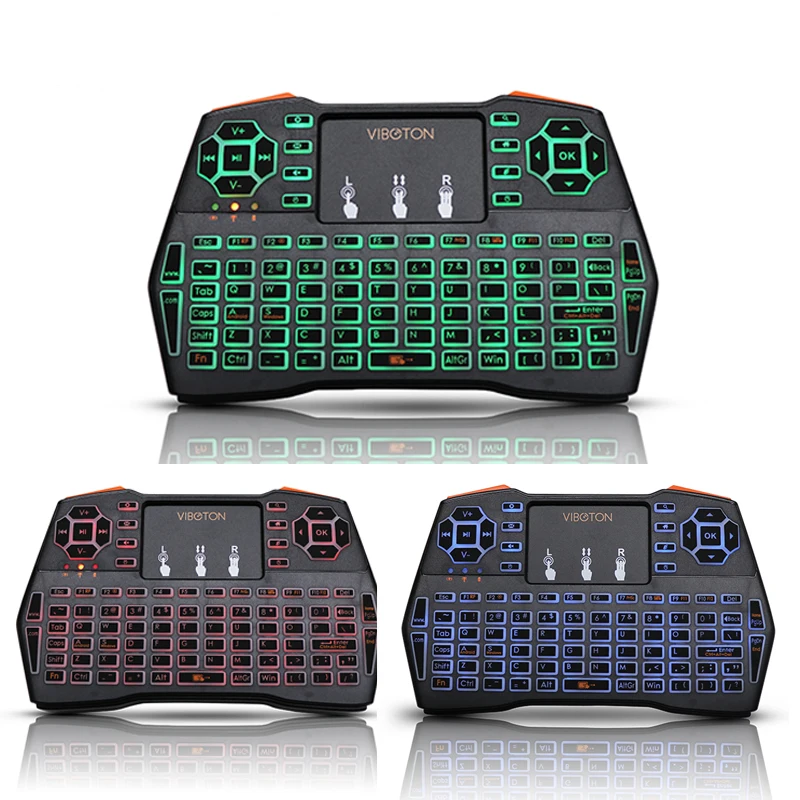 

i8 Plus Wireless Keyboard 2.4GHz English Keys Air Mouse Remote Control Touchpad Backlit For Android TV Box Notebook Tablet PC