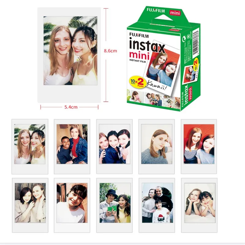 Белая пленка для FUJI Instax Mini 9 пленка 10 20 30 40 50 60 100 листов 3 дюймов для мини-9 Polaroid камеры FUJI Instant фото Камера мини 9 камеры одноступенного процесса...