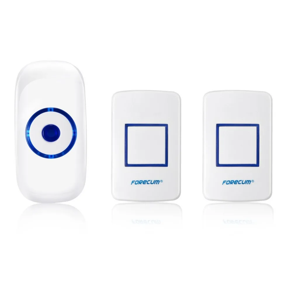 

US/EU plug High sensitivity Intelligent wireless doorbell drag two Indoor interactive intercom for hosptial & home