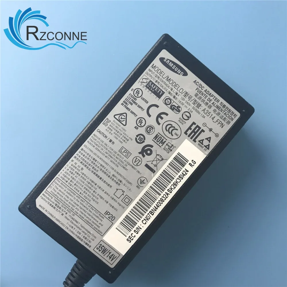 Адаптер питания переменного тока зарядное устройство для Samsung a3514 _ FPN DHS DPN DSM ESM 14 в