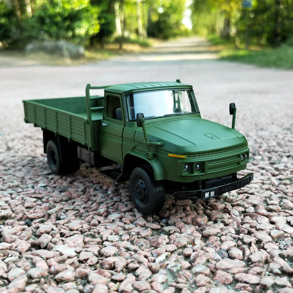 1:36 модель грузовика Jiefang CA141 военный грузовик Acoustooptic коллекция металлических