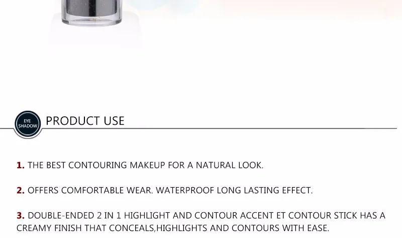 UBUB Concealer Stick Double-ended 2 in1 Create Face Makeup Smooth Concealer Palette Proofreader For Face Konsiller Highlighter (9)