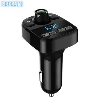 

Car styling Bluetooth Car Kit FM Transmitter Handfree Dual USB Charger accessories for Chrysler 300c 300 sebring pt cruiser tow