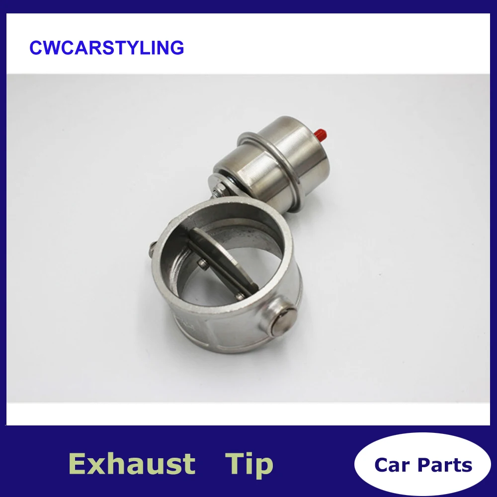 

3'' 2.48'' 2'' Stainless steel Variable Exhaust Control Valve Set Vacuum Actuator 76 MM 63MM 51MM pipe Open Style