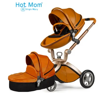 

Baby stroller Hot Mom 2 in 1 reviews, analog stroller mima xari. Baby stroller car seat with free shipping