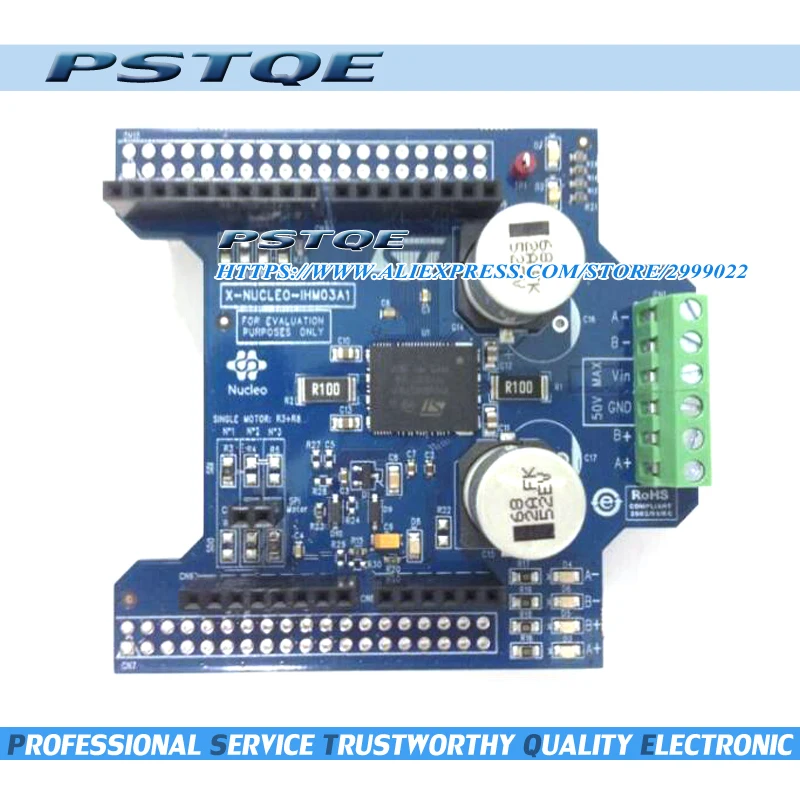 NEW Original X-NUCLEO-IHM03A1 High power stepper motor driver expansion board based on power STEP01 for STM32 Nucleo