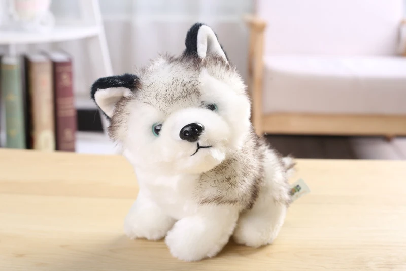 

18cm Siberian Husky Plush Toys Siberian Husky Dog Puppy Plush Soft Stuffed Animals Toys for Kids Children Christmas Gifts