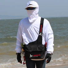 1 шт. Размеры 30x14x17 см черный несколько fuction приманки Рыбалка снасти Box Талия снасти Сумка для катушка, крючок, линии, Интимные аксессуары