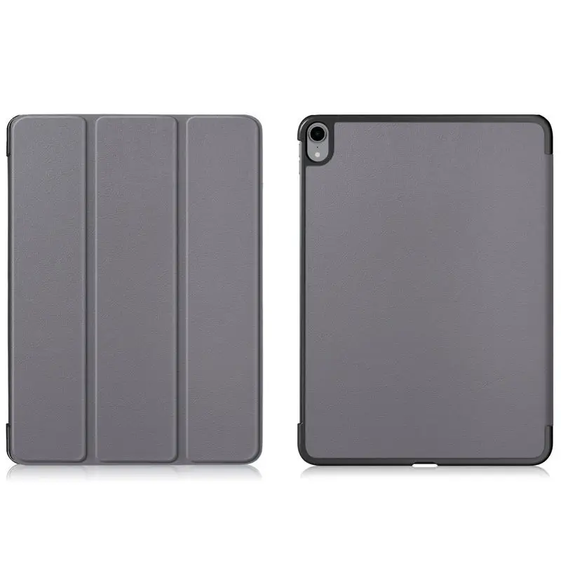 Чехол для iPad Pro 11 2018 Smart Cover Funda для нового iPad Pro дюймов 2018 искусственная кожа складной флип стенд в виде ракушки чехол + плёнки + ручка