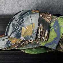 160 шт. Регулируемая тактическая камуфляжная бейсболка козырек Кепка для походов спорта рыбалки шляпа Охота Кемпинг джунгли кленовый лист Кепка