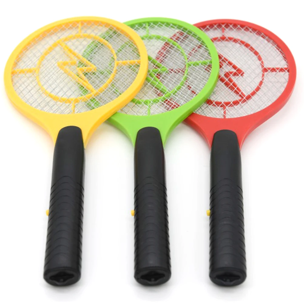 Random Color OUNONA Fly Swatter Plastic Fly Swatter With Long Handle 2/ Pieces