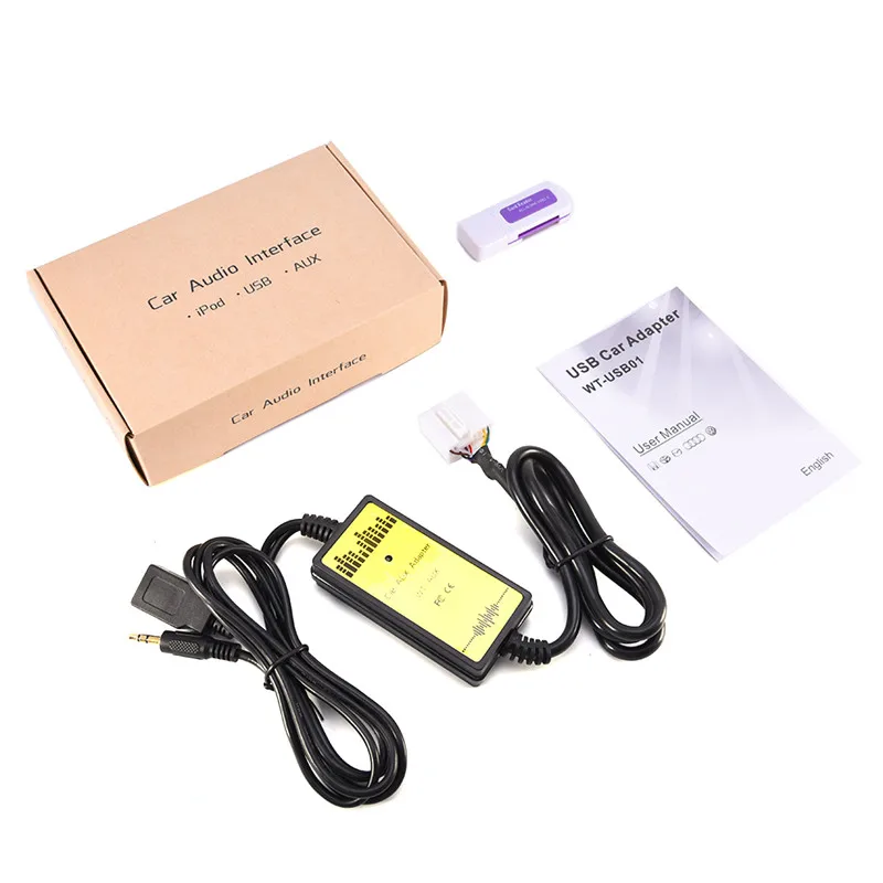 Newest USB SD AUX MP3 Music Adapter for Honda Accord Civic CRV Acura