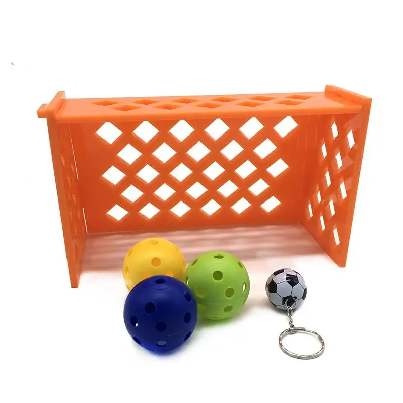 Mini Football Field Parrot Training Toys Soccer Field Parrot