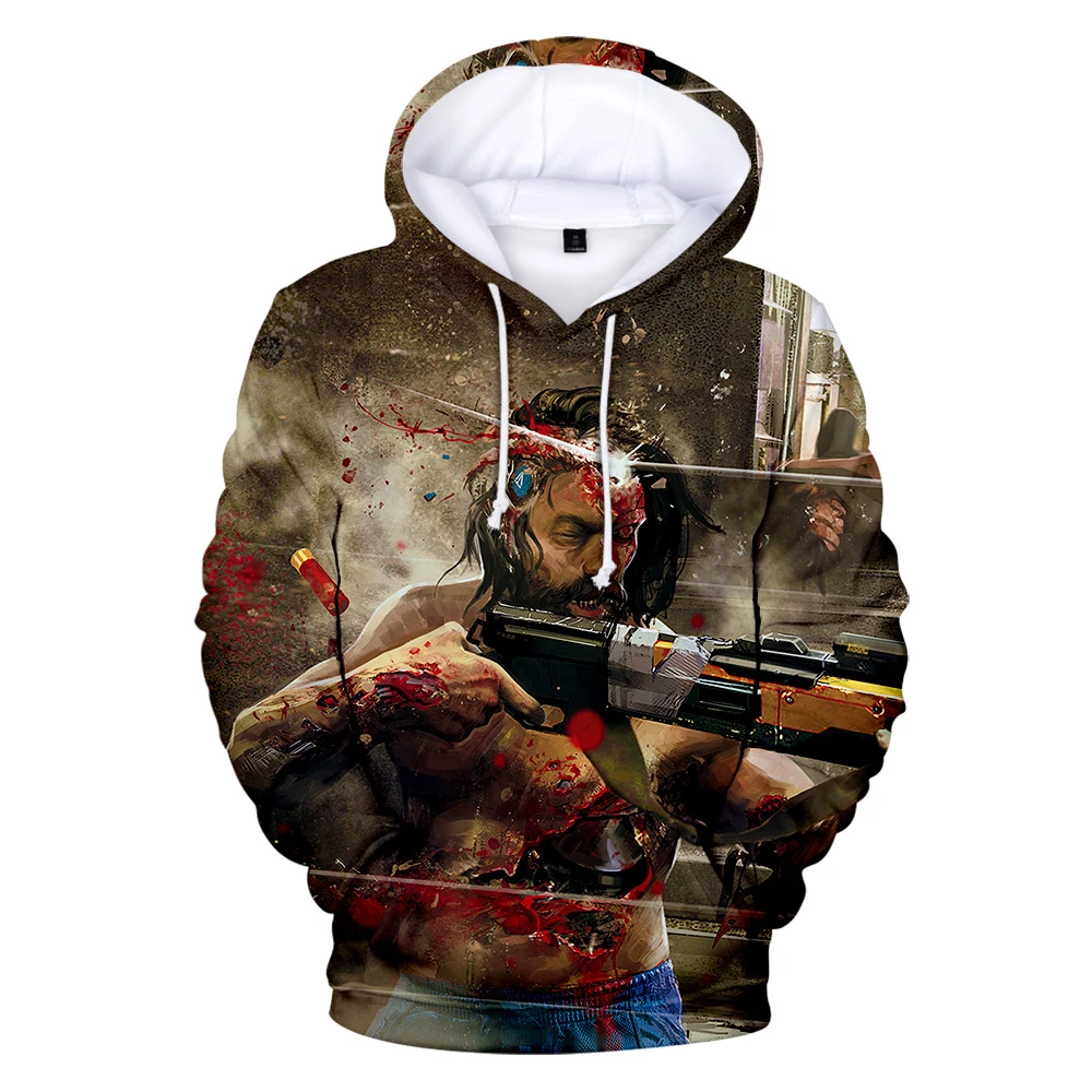 

Cyberpunk 2077 Hoodies Sweatshirt Game team Men/Women Cyberpunk 2077 Hoodie Cool Hip Hop personality Streetwear