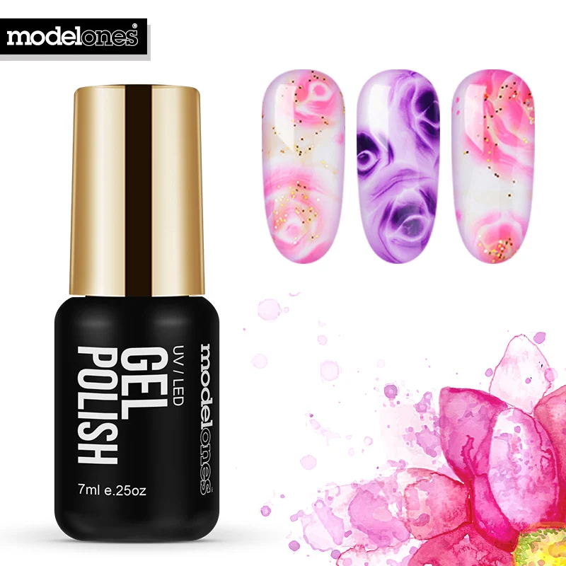 

Modelones 7ML Blossom UV Nail Gel Polish DIY Nail Design Blooming Flowers Color Gel Varnish Polish Transparent Blossom UV Gel