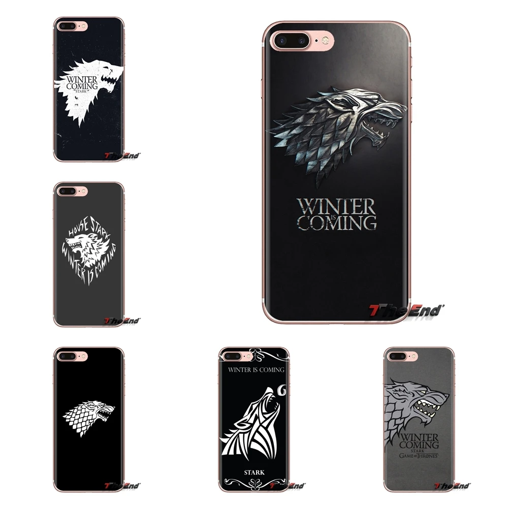

For Huawei Mate Honor 4C 5C 5X 6X 7 7A 7C 8 9 10 8C 8X 20 Lite Pro Patterned Stark Game of Throne Transparent Soft Cases Covers
