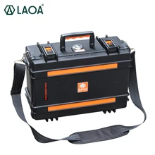 LAOA Sicherheit Box Instrument Box Wasserdichte Box mit Rad Fall Trolley Instrument Stoßfest Box Toolbox