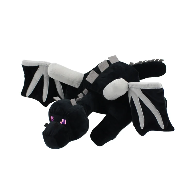 

65cm Ender Dragon Plush Doll Soft Black PP Cotton Ender Dragon Toys