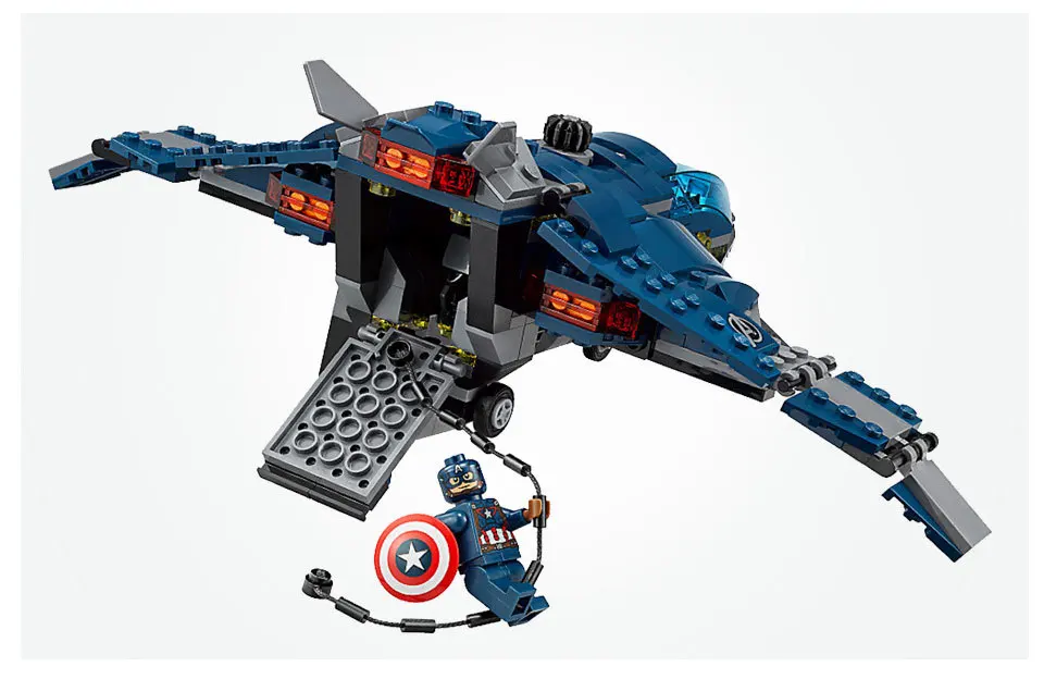 Mailackers 07034 774Pcs Legoing Marvel Series Classic Avengers Super Hero Airport Battle Antman Iron Man Blocks Legoings 76051   4