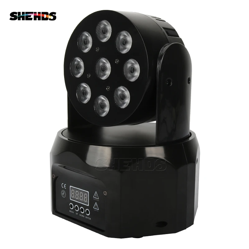 

2PCS/LOT LED Wash 9x8W RGBW 4IN1 Moving Head 10/12CH DMX512 Stage Effect Lighting For DJ Disco Party Clubs Wedding Decoration