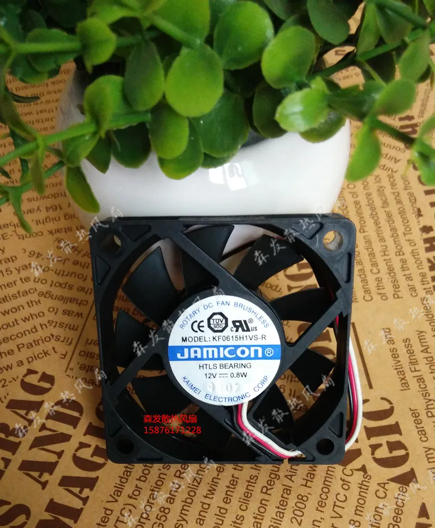 Модель KF0615H1VS-R 12V 0 8 W fan 6015 60X60X15MM | Компьютеры и офис