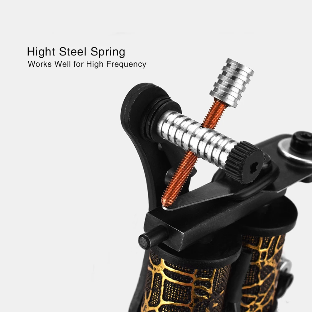 Tattoo Supplies Tattoo Pen 8 Warps Coils Tattoo Machine Rotary Motor Liner Shader Beginner Beauty Care Tool Color Iron