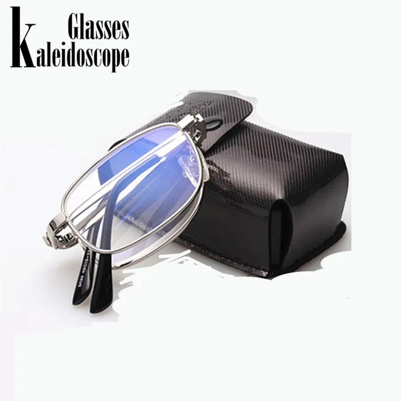 Калейдоскоп, складные очки для чтения, для мужчин и женщин, полностью металлические складные очки для дальнозоркости+ 1,0+ 1,5+ 2,0+ 2,5+ 3,0+ 3,5+ 4,0