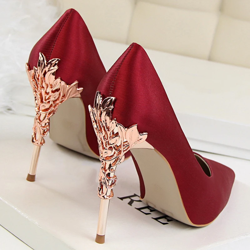 LAKESHI Women Pumps Summer Women Heel Shoes Sexy High Heels Thin Heels Party Women Shoes Fashion Wedding Shoes Heels 10cm