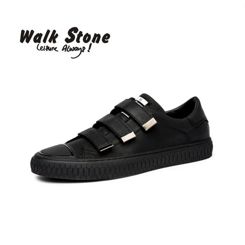 

Walk Stone Men's Vulcanize Shoes Summer Shockproof Casual Canvas Shoes Male Sport Superstar Men Flats Ultras Boosts Krasovki