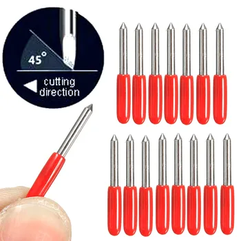 

15Pcs 45 Degree Cutting Plotter Tungsten Blades Carbide Tools for Roland Cutter JDH99