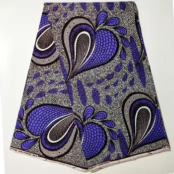 

new arrival African Real Wax Print Fabric Ankara Fabric Wholesale And Retail Sewing Material Nigeria Wax 100% Cotton Fabric