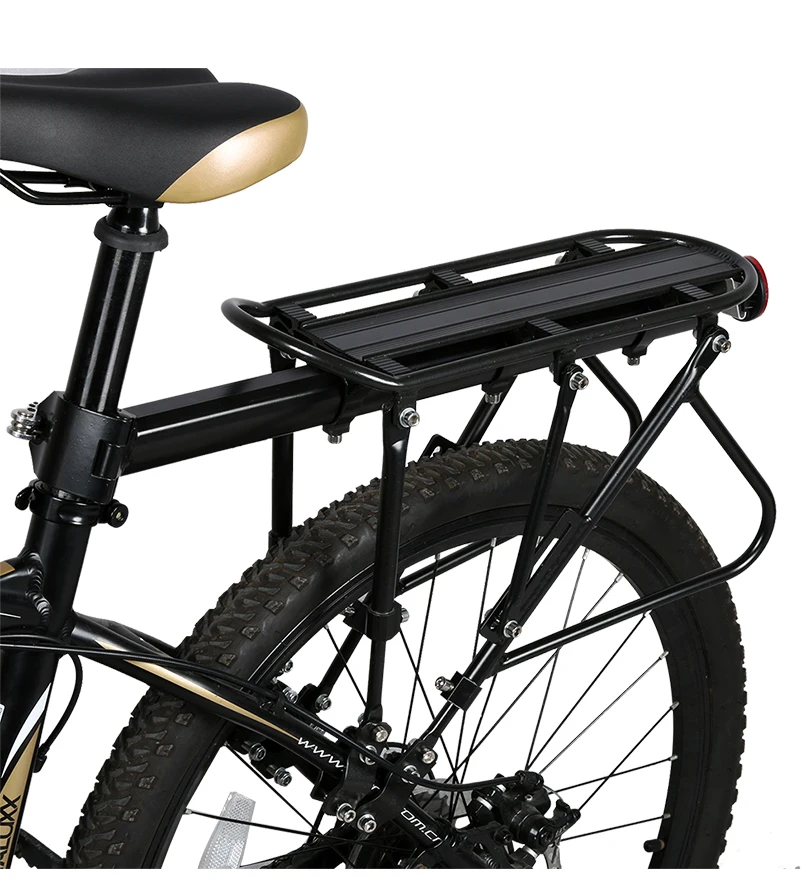 WEST BIKING, велосипедная багажная переноска, задняя стойка для велосипеда, алюминиевый сплав, велосипедная Подседельный штырь, сумка, держатель, подставка, 140 кг, максимальная велосипедная стойка