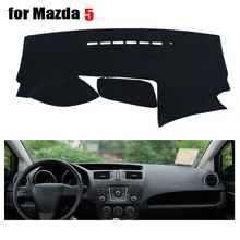 Приборной панели автомобиля охватывает мат для MAZDA 5 2010- лет левым dashmat pad тире охватывает инструмент платформы аксессуары