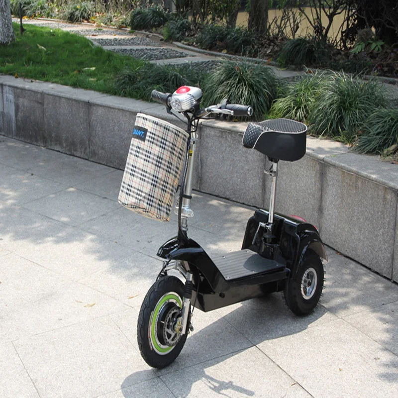 Cheap Electric  Scooter  Lithium Battery Three Wheels Factory Wholesale Light And Convenient Motor Citycoco for Men Women Kids 7