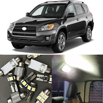 

8pcs Xenon White Car Interior Auto LED bulbs Kit For Toyota Corolla 2003-2011 Map Dome License Plate Light 12V Car Light source
