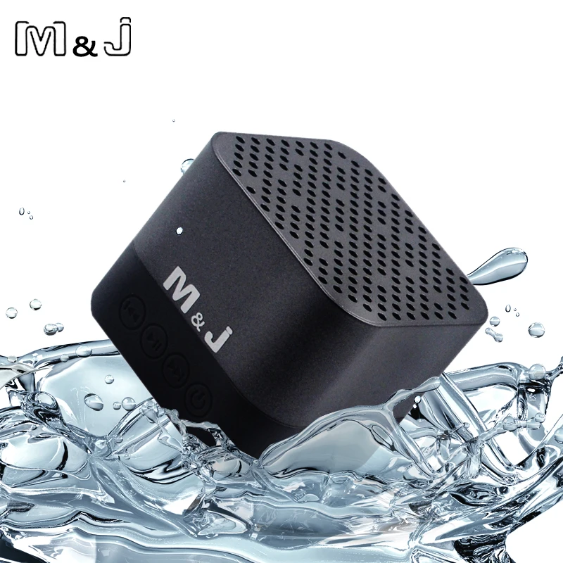 M & J A15 Bluetooth Динамик мини Портативный Беспроводной IPX6 Водонепроницаемый Kalonki