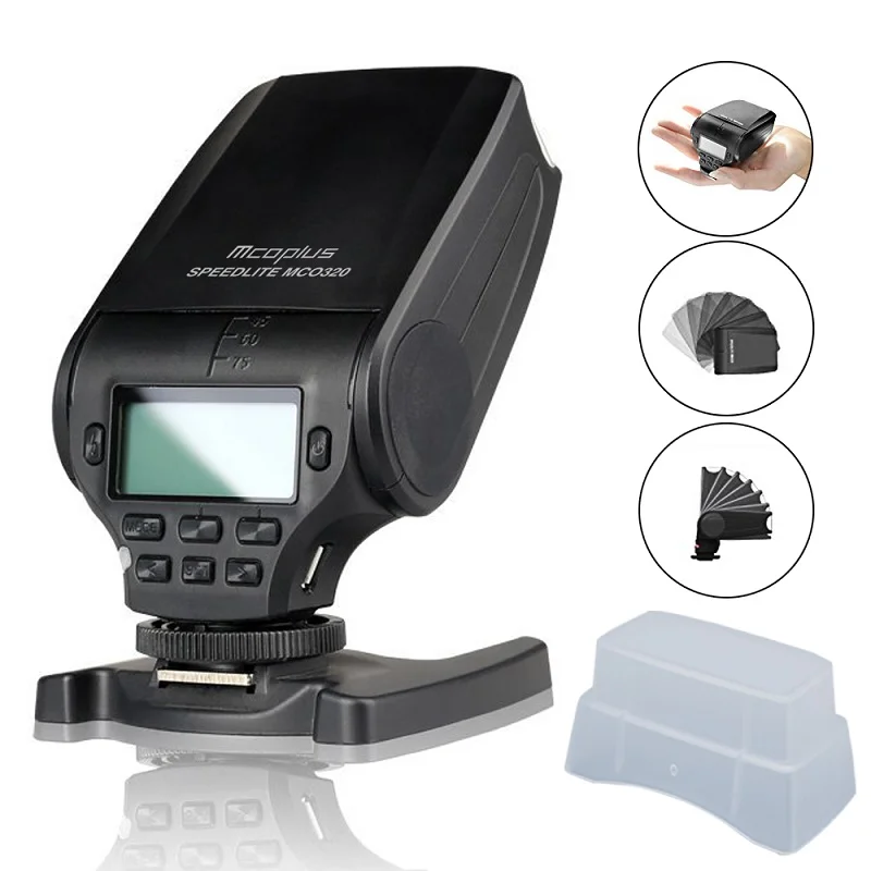 Вспышка Mcoplus с ЖК дисплеем для Sony A7 A7S A7R A7II NEX6 RX1 RX1R RX10 RX100II A3000 A6000|flash speedlite|meike